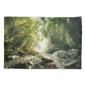 Wälder | Tropischer Dschungelwald Kissenbezug (Rückseite)