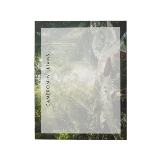 Wälder | Tropischer Dschungelwald Notizblock (Rotiert)