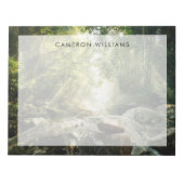 Wälder | Tropischer Dschungelwald Notizblock (Vorderseite)