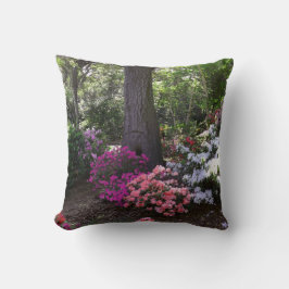 Wälder und Blume Kissen