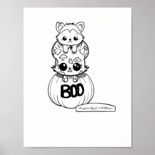 Wälder und Bogenschützen Farbe Ihr eigenes Poster