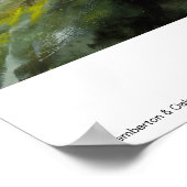 Wälder und Fairyllen Poster (Ecke)