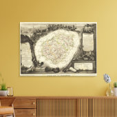 Wälder und Landschaften Leinwanddruck (Insitu (Wohnzimmer))