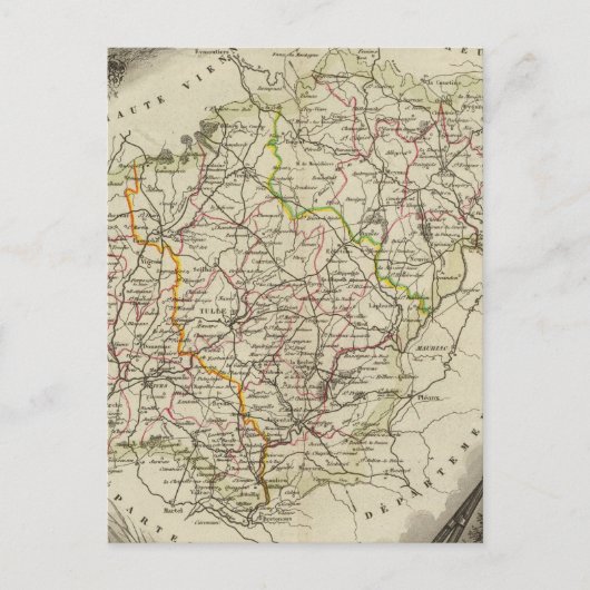 Wälder und Landschaften Postkarte (Vorderseite)