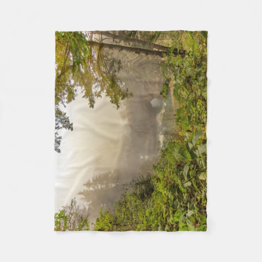 Wälder und Ozeanlandschaften Fleecedecke (Vorderseite)