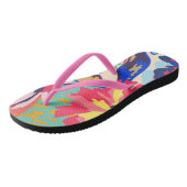 Wälder und Rose Badesandalen (Schrägansicht)