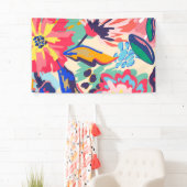 Wälder und Rose Banner (Insitu)