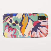 Wälder und Rose Case-Mate iPhone Hülle (Rückseite (Horizontal))