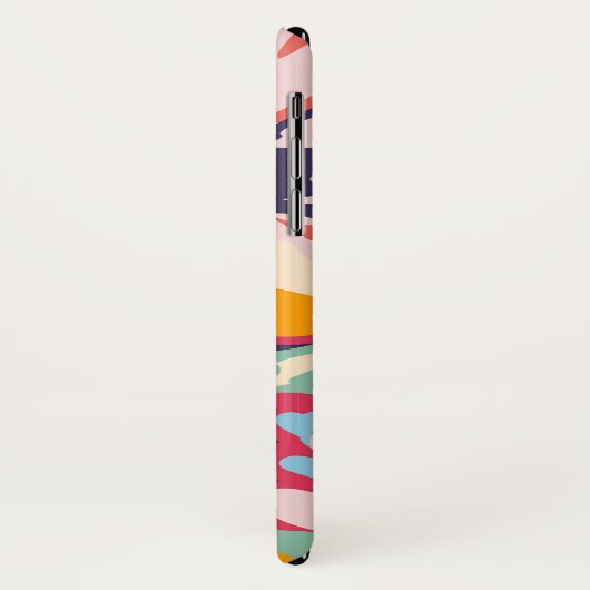 Wälder und Rose Case-Mate iPhone Hülle (Hinten/Links)