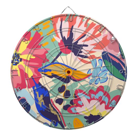 Wälder und Rose Dartscheibe (vorne)