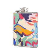 Wälder und Rose Flachmann (Links)