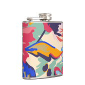 Wälder und Rose Flachmann (Rechts)