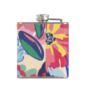 Wälder und Rose Flachmann (Rückseite)