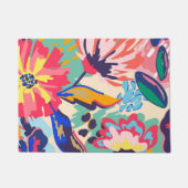 Wälder und Rose Fußmatte (Vorderseite)