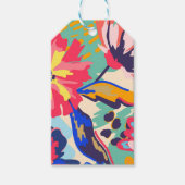 Wälder und Rose Geschenkanhänger (Vorderseite)