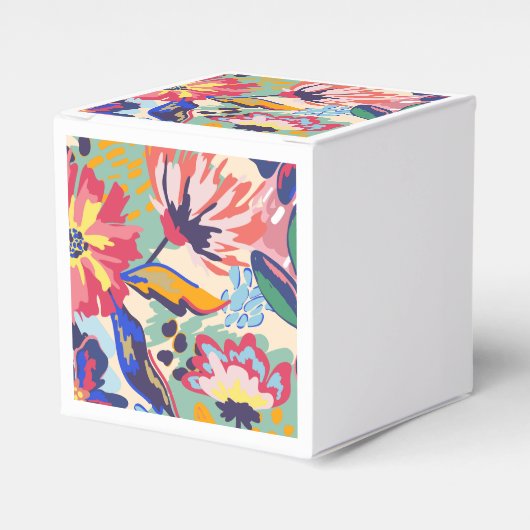 Wälder und Rose Geschenkschachtel (Vorderseite)