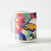 Wälder und Rose Kaffeetasse (Vorderseite Links)