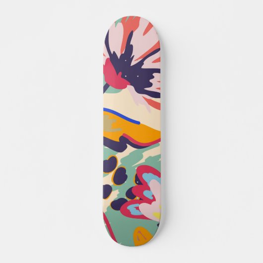 Wälder und Rose Skateboard (Vorne)