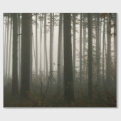 Wälder und Silhouetten Geschenkpapier (Flach)