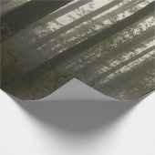 Wälder und Silhouetten Geschenkpapier (Ecke)