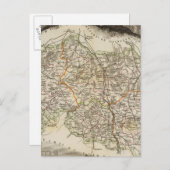 Wälder und Stadtgrenzen Postkarte (Vorne/Hinten)