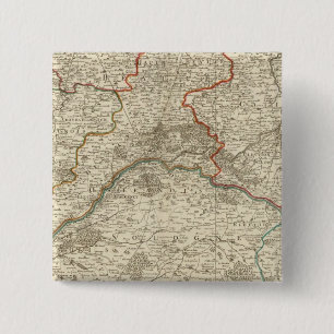 Wälder und Straßen Frankreichs Button