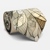 Wälder unter Vollmond Krawatte (Gerollt)