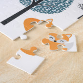 Wälder: Vintager weißer Hintergrund Puzzle (Seite)