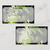 Wälder Visitenkarte (Vorne/Hinten)