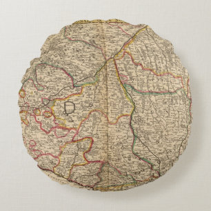 Wälder von Deutschland Rundes Kissen