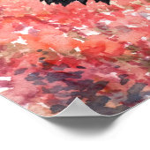 Wälder von Herbst Hexenmeistern drucken Poster (Ecke)