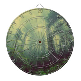 Wälder von unten dartscheibe