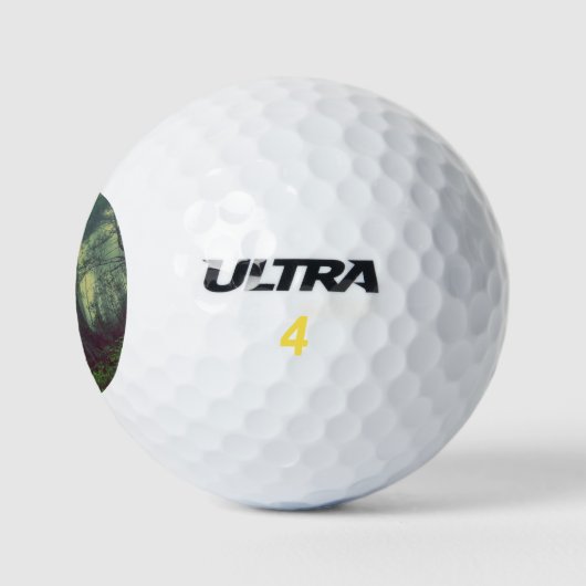 Wälder von unten golfball (Logo)