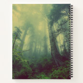 Wälder von unten notizblock (Rückseite)