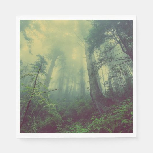 Wälder von unten serviette (Vorderseite)
