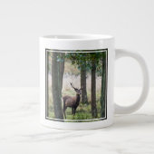Wälder | Wälder und Rotwild Jumbo-Tasse (Rechts)