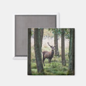 Wälder | Wälder und Rotwild Magnet (Vorderseite/Rückseite)