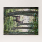 Wälder | Wälder und Rotwild Puzzle (Horizontal)