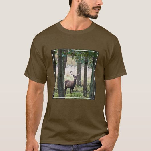 Wälder | Wälder und Rotwild T-Shirt (Vorderseite)