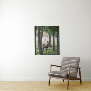 Wälder   Wälder und Rotwild Wandteppich