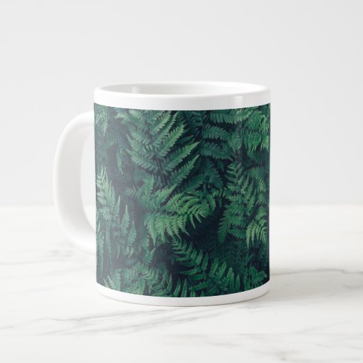Wälder | Waldflächen Ferne Jumbo-Tasse (Vorderseite Links)