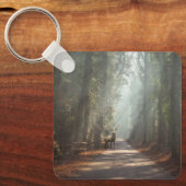 Wälder | Waldland Stag Schlüsselanhänger (Vorderseite)