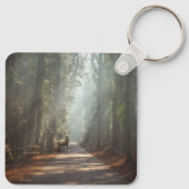 Wälder | Waldland Stag Schlüsselanhänger (Rückseite)