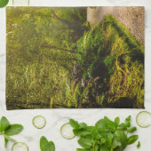 Wälder | Waldwanderweg Geschirrtuch (Gefaltet)