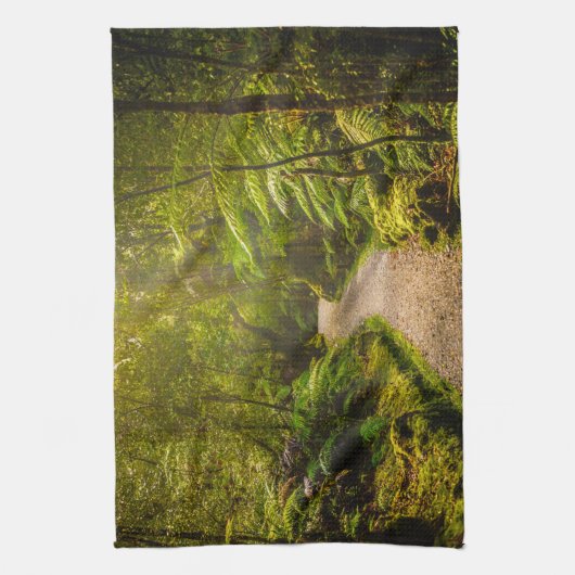 Wälder | Waldwanderweg Geschirrtuch (Vertikal)