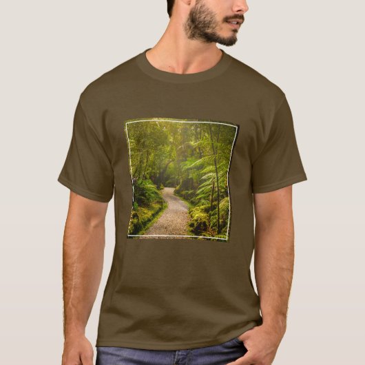 Wälder | Waldwanderweg T-Shirt (Vorderseite)