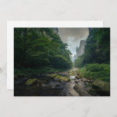 Wälder | Zhangjiajajie National Forest Park Dankeskarte (Vorne/Hinten)