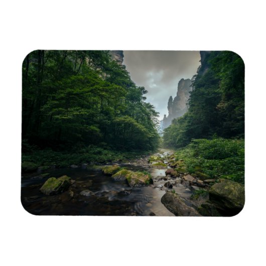 Wälder | Zhangjiajajie National Forest Park Magnet (Horizontal)