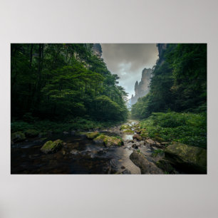 Wälder   Zhangjiajajie National Forest Park Poster