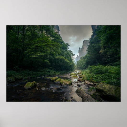 Wälder | Zhangjiajajie National Forest Park Poster (Vorne)